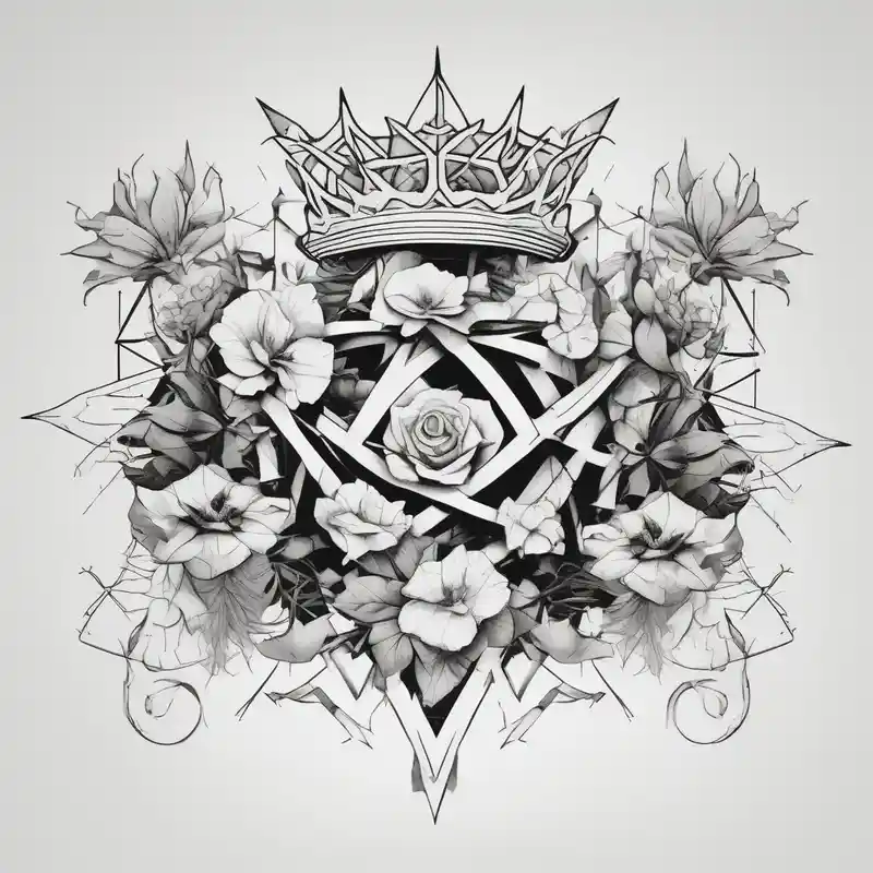 geometric style Arial Bold Tattoo Ideas in 2025 about crown of thorns
old school vintage simple traditional design 
vintage flowers surrounding crown


bold color simple arial-bold and crown of thorns
old school vintage simple traditional design 
vintage flowers surrounding crown


bold color simple arial-bold