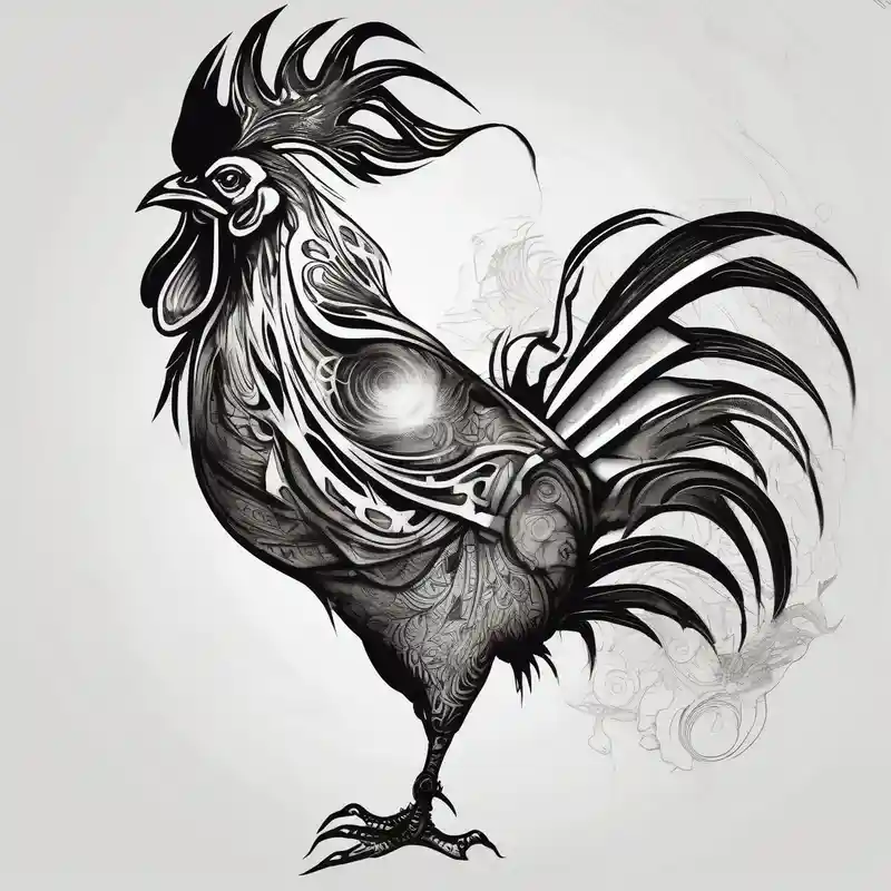 surreal style Attack on Titan Tattoo Ideas in 2025 about attacking rooster attack-on-titan and attacking rooster attack-on-titan