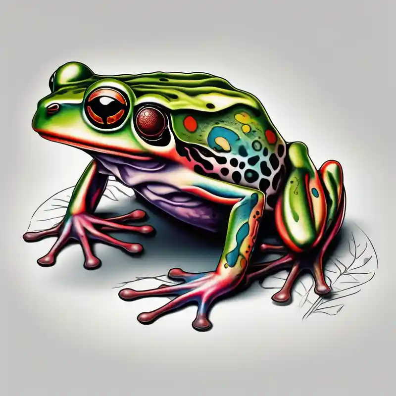 realistic style Attack on Titan Tattoo Ideas in 2025 about frog attack attack-on-titan and frog attack attack-on-titan