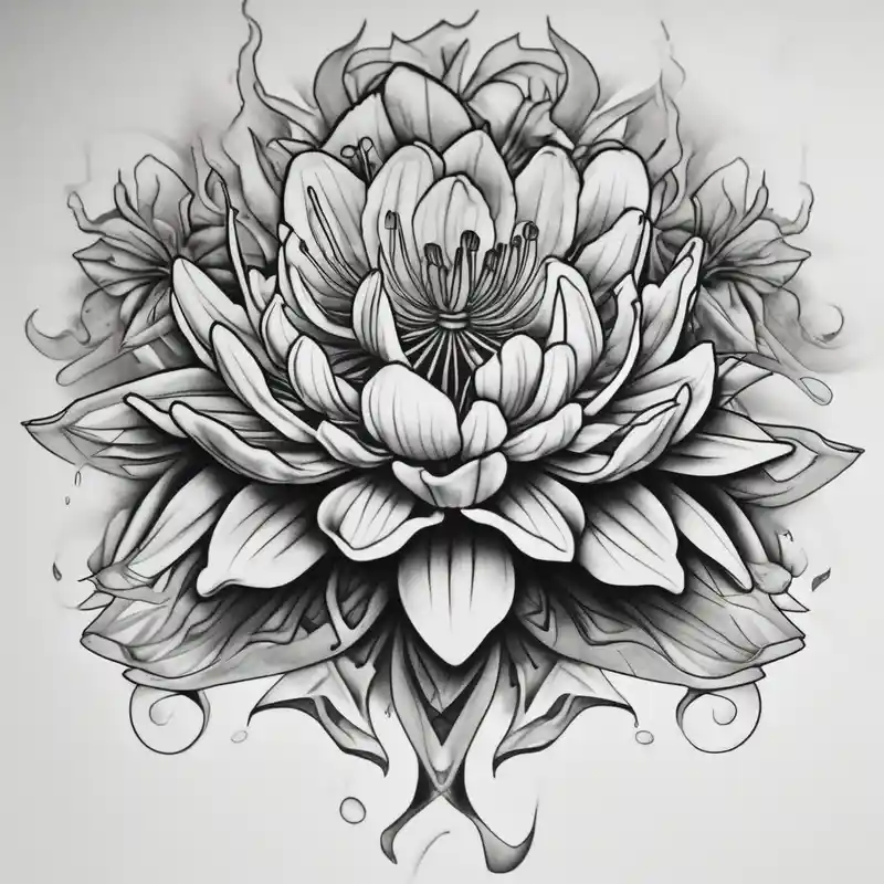 black and white style Beautiful Sleeve Tattoo Ideas in 2025 about beautiful dmt rhododendron trippy beautiful-sleeve and beautiful dmt rhododendron trippy beautiful-sleeve