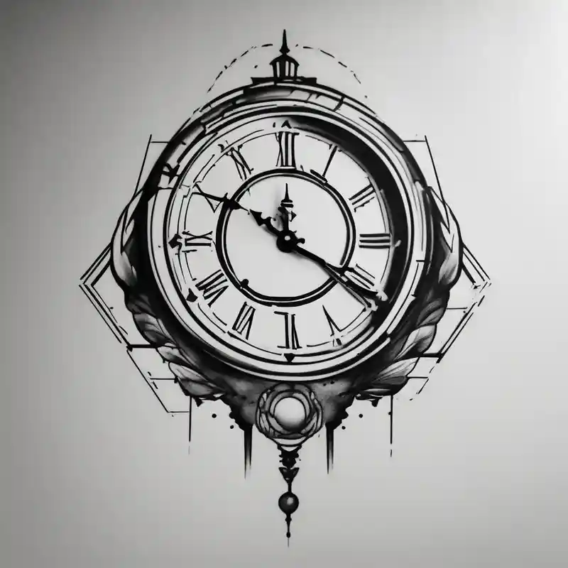 minimalist style Clock Tattoo Ideas in 2024 about draw me a tattoo with an old clock and shadows of roman numerals are in the background. it is a tattoo located on the left shoulder of a man. it is black and white. Il représente le temps qui passe black-lotus and draw me a tattoo with an old clock and shadows of roman numerals are in the background. it is a tattoo located on the left shoulder of a man. it is black and white. Il représente le temps qui passe black-lotus