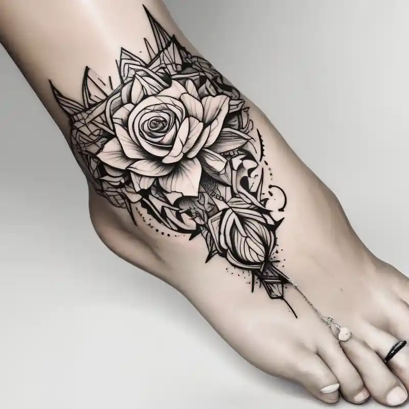 sketch style Ideas de tatuajes de pulsera en 2025 about feminine ankle bracelet tattoo and feminine ankle bracelet tattoo