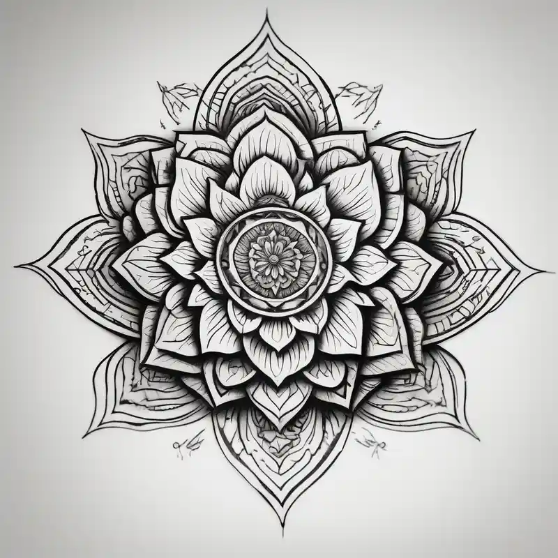 realistic style Idées de tatouages de bracelet en 2025 about Tatuagem bracelete mandala e flor and Tatuagem bracelete mandala e flor