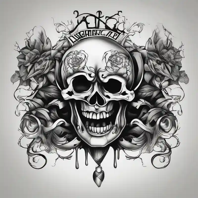 black and white style Chicano Tattoo Ideas in 2025 about Laugh now cry later chicano and Laugh now cry later chicano