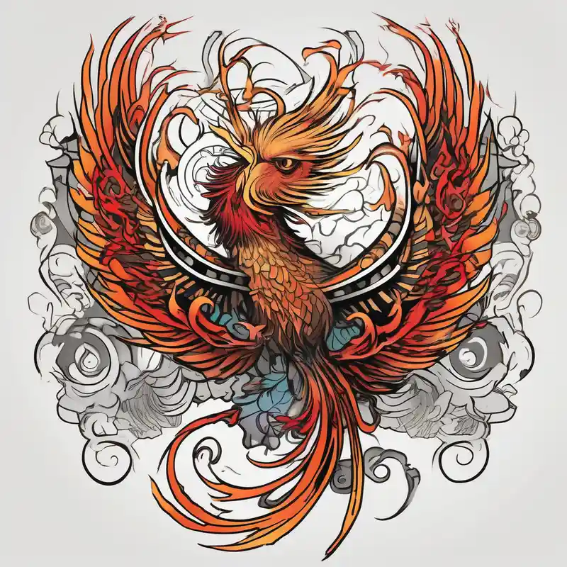 japanese style Phoenix Tattoo Ideas in 2024 about Phoenix for men arm with lot of details christian-for-men and Phoenix for men arm with lot of details christian-for-men