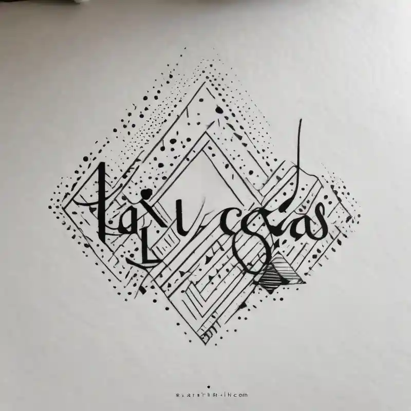 dotwork style 2025年の男性向けハーフスリーブタトゥーのアイデア about minimalist  tattoo for couples (half mom and half dad) and of our son's name "Lucas" couple-for-couples