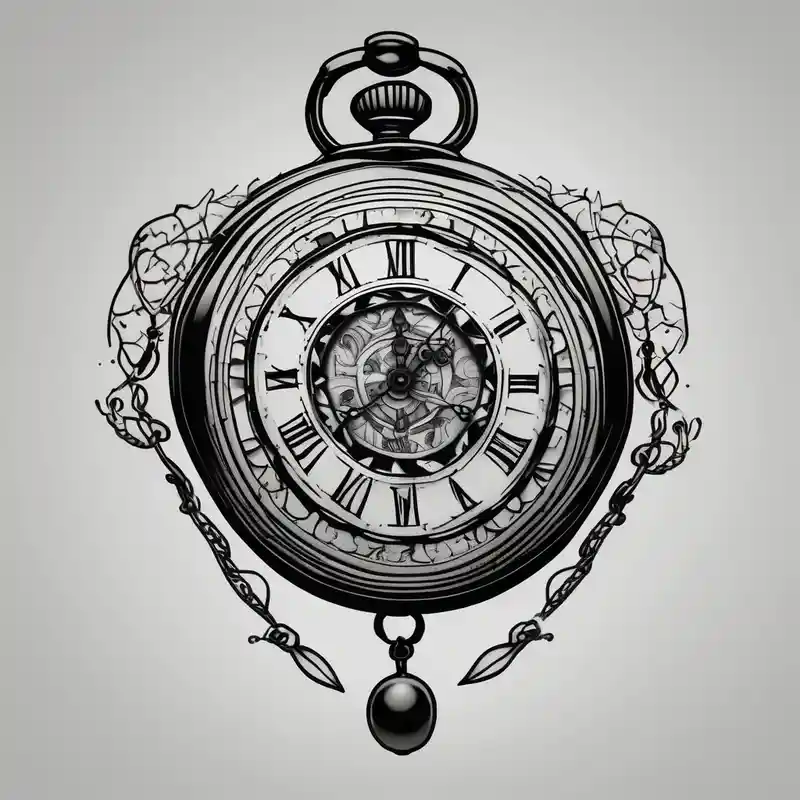 blackwork style Tattoo Drawing Ideas in 2025 & free generation about pocket watch tattoo drawing drawings and pocket watch tattoo drawing drawings