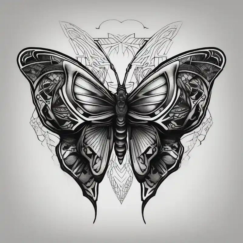 blackwork style Butterfly Tattoo Ideas in 2024 about butterfly wings with scary eyes pattern eyelid-eyes and butterfly wings with scary eyes pattern eyelid-eyes