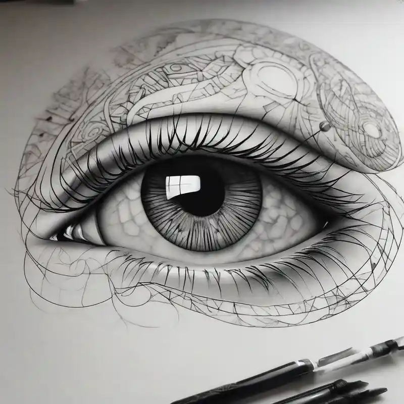 surreal style See No Evil Hear No Evil Speak No Evil Tattoo Ideas in 2025 about A realistic eye made from the Fibonacci Sequence. Amazing attention of detail can be seen by the fine lines and accurate shading. eyelid-eyes and A realistic eye made from the Fibonacci Sequence. Amazing attention of detail can be seen by the fine lines and accurate shading. eyelid-eyes