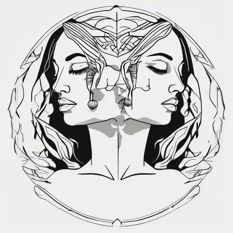 minimalist style Tatuajes en los pies para mujeres Ideas de tatuajes en 2025 about Mythological women holdin her face foot-for-women and Mythological women holdin her face foot-for-women