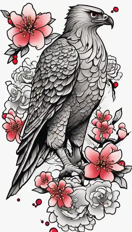 cartoon style Leg Tattoos for Men in 2024 about traditional style
full leg sleeve with one hawk and cherry blossoms half-sleeve-for-men and traditional style
full leg sleeve with one hawk and cherry blossoms half-sleeve-for-men