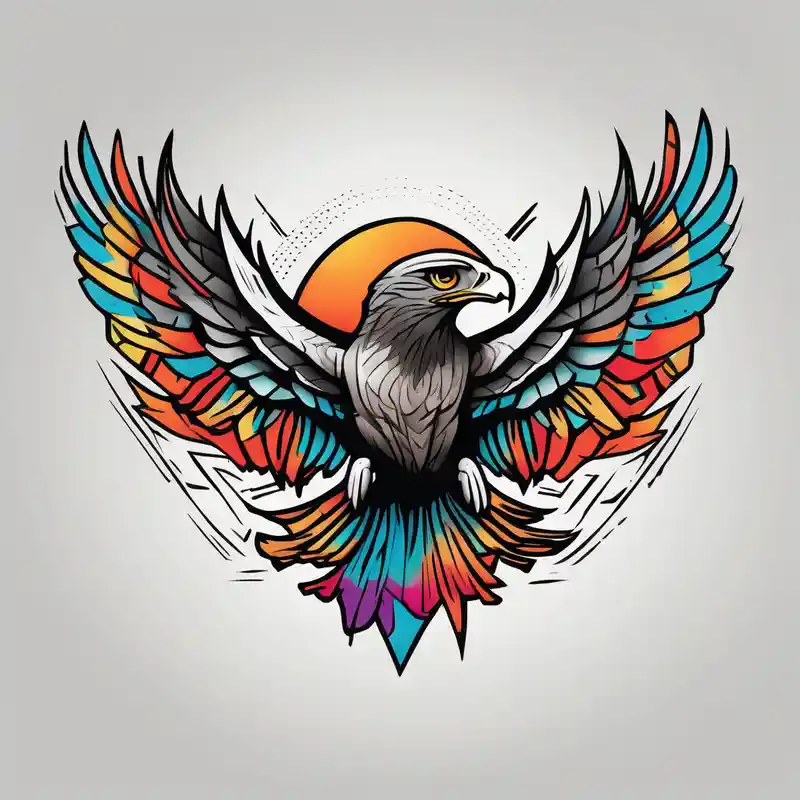 cartoon style Ideas de tatuajes de Hawk Tuah en 2025 about hawk soaring hawk-tuah and hawk soaring hawk-tuah