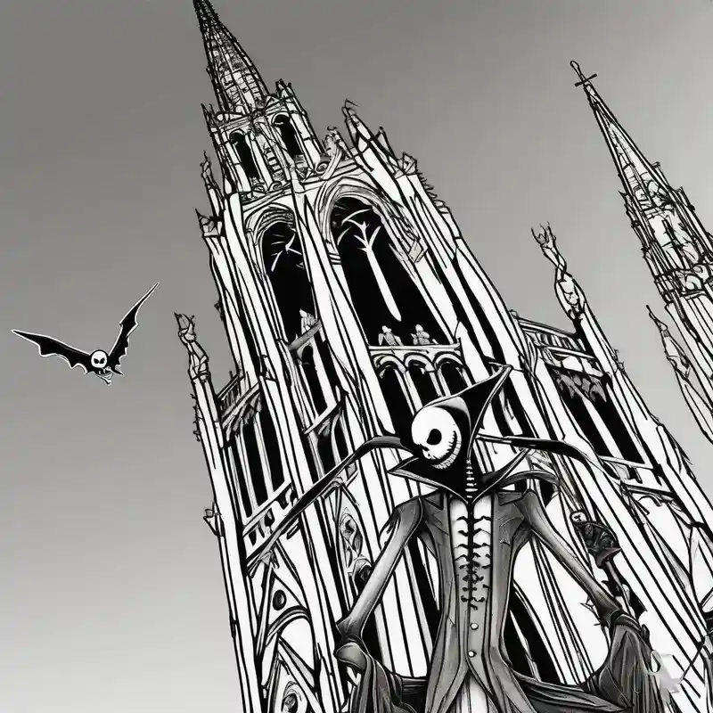 black and white style Jack Sparrow Tattoo Designs and Meanings about jack skellington on the spire of the Milan cathedral jack-sparrow and jack skellington on the spire of the Milan cathedral jack-sparrow