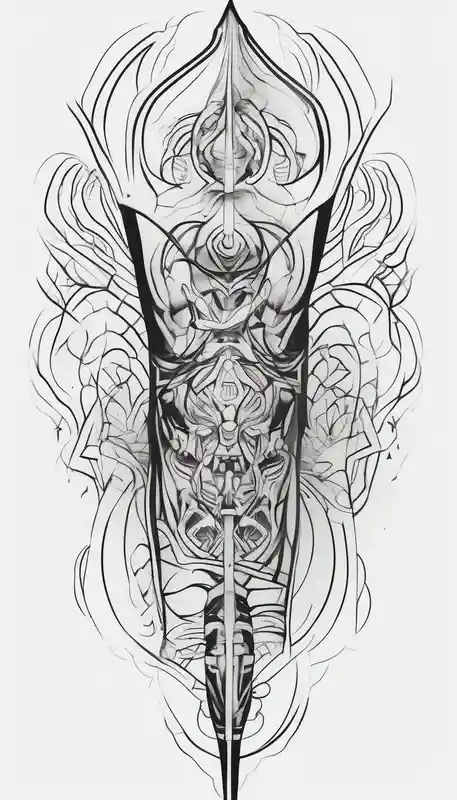 minimalist style Leg Tattoo Ideas and Design Inspiration about leg tattoo and full leg leg-ideas