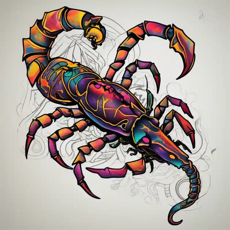 surreal style Leg Tattoos Ideas in 2025 & free generation about Make a preview of a scorpion.
The tattoo should be on the leg leg-ideas and Make a preview of a scorpion.
The tattoo should be on the leg leg-ideas