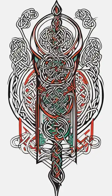 minimalist style 2025年における意味を持つ男性のためのバイキングタトゥーデザイン about Celtic Viking sleeve tattoo male-sleeve-designs and Celtic Viking sleeve tattoo male-sleeve-designs