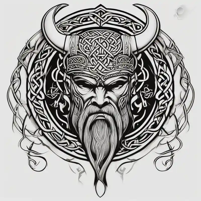 surreal style Viking Tattoo Designs Male with Meaning in 2025 & free generation about Celtic Viking sleeve tattoo male-sleeve-designs and Celtic Viking sleeve tattoo male-sleeve-designs