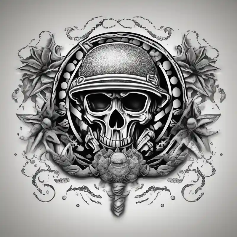 dotwork style Marine Corps Tattoo Regulations and Guidelines about Marine Corps tattoo marine-corps and Marine Corps tattoo marine-corps