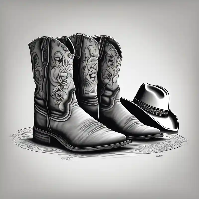 Keep it simple. A pair of mens boots next to a pair of flip flops and a cowboyhat on the Beach. Come on! mens-behind-the-ear