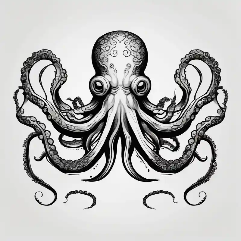 japanese style 2025年のタコタトゥーアイデア about octopus and octopus