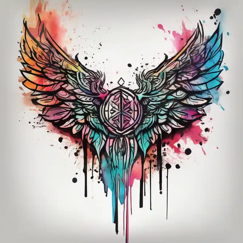 watercolor style Idées de tatouage sur le bras extérieur en 2025 &Générer gratuitement about forearm tattoo
tribal wing outer-forearm-for-men and forearm tattoo
tribal wing outer-forearm-for-men