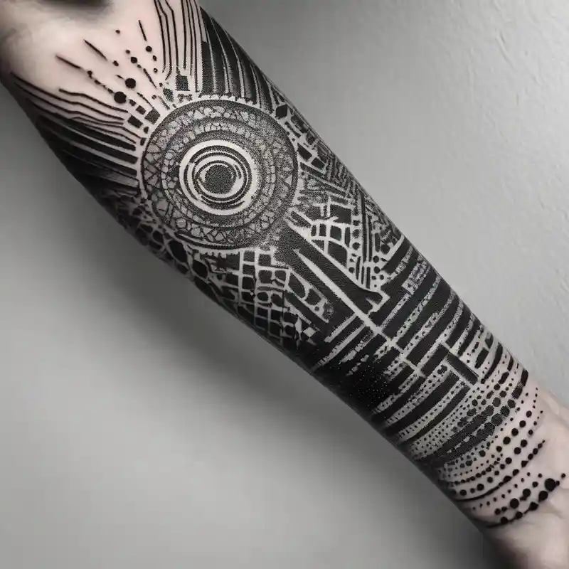 dotwork style Outer Forearm Tattoos for Men: Designs and Ideas about cute forearm outer-forearm-for-men and cute forearm outer-forearm-for-men