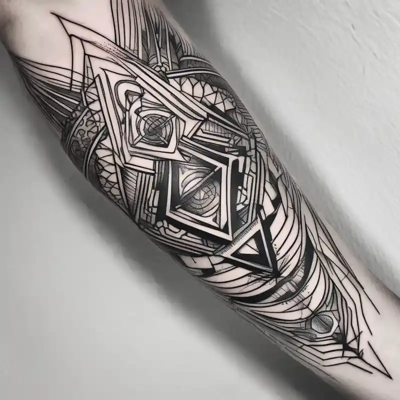 sketch style Tatouages d'Avant-Bras Extérieur pour Homme : Designs et Idées about psychedelic and forearm tattoo