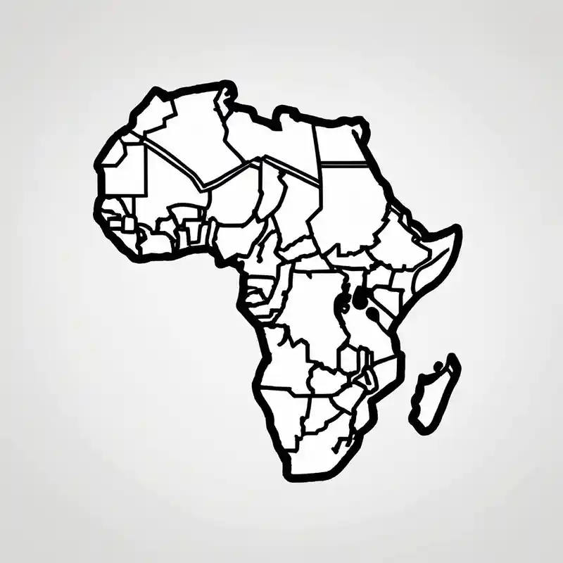 minimalist style 2025年のタトゥーアウトラインとタトゥーアイデア about create a shoulder tattoo. I want a map of africa with south sudan outlined. ensure the country of south sudan is outlined by itself outlines and create a shoulder tattoo. I want a map of africa with south sudan outlined. ensure the country of south sudan is outlined by itself outlines