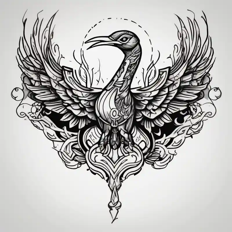 old school style Phoenix Tattoo Meaning and Designs in 2025 & free generation about girly phoenix bird sternum tattoo phoenix-meaning and girly phoenix bird sternum tattoo phoenix-meaning