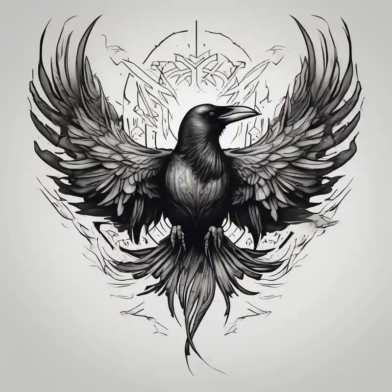 sketch style Phoenix Tattoo Ideas and Designs in 2025 & free generation about Raven actively changing into a phoenix phoenix-meaning and Raven actively changing into a phoenix phoenix-meaning