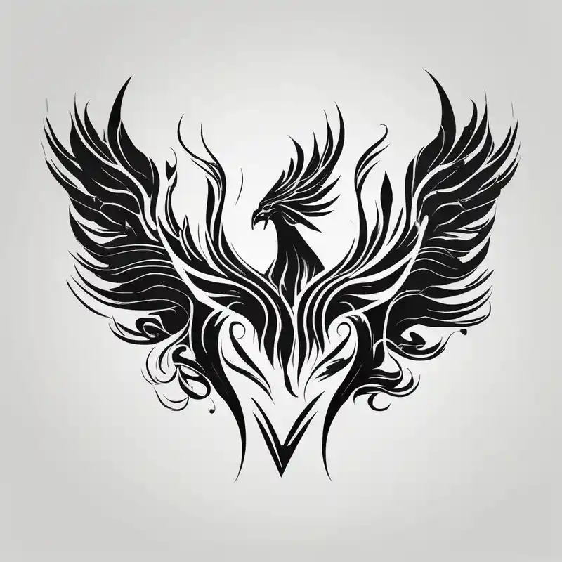 minimalist style Phoenix Tattoo Ideas and Designs in 2025 & free generation about group of phoenix phoenix-meaning and group of phoenix phoenix-meaning