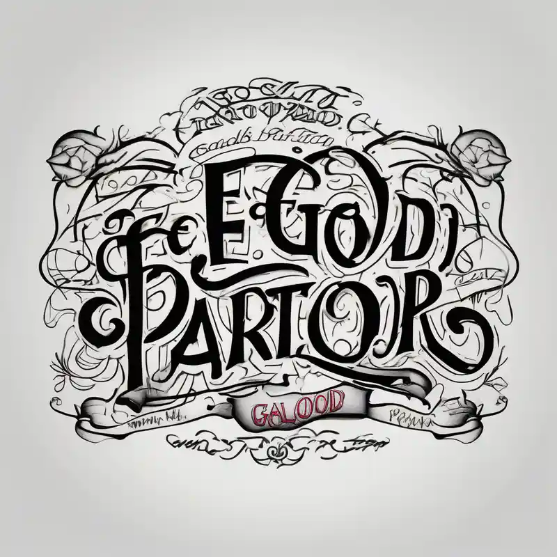 old school style Designs et Styles de Tatouages Écriture about Feel good tattoo parlour written in script and Feel good tattoo parlour written in script