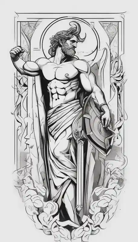 minimalist style Sleeve Tattoo Ideas in 2025 & free generation about Greek Gods Arm sleeve sleeve-ideas and Greek Gods Arm sleeve sleeve-ideas