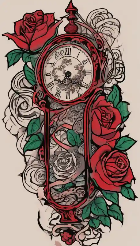 japanese style Ideas de tatuajes en el bíceps para hombres en 2025 about Clock with roses on shoulder/bicep going into roses with the word amor on forearm full sleeve sleeve-ideas and Clock with roses on shoulder/bicep going into roses with the word amor on forearm full sleeve sleeve-ideas