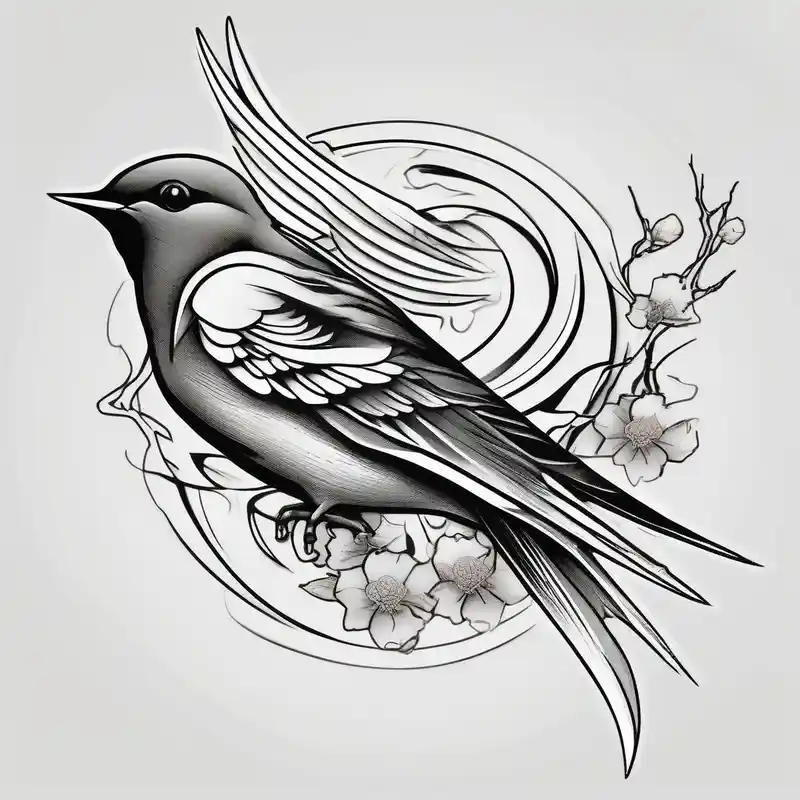 japanese style Swallow Tattoo Ideas in 2025 about Swallow and Swallow