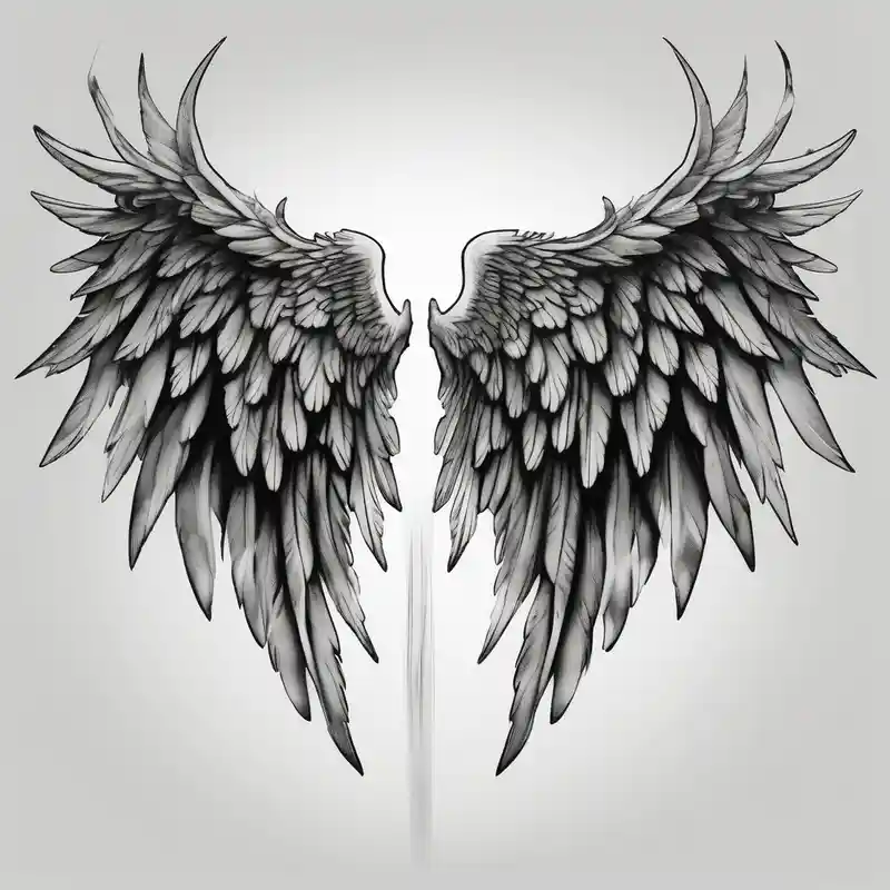 realistic style Tatuajes en la garganta para hombres: Ideas de tatuajes en 2025 about Arm sleeve for men with angels wings throat-for-men and Arm sleeve for men with angels wings throat-for-men