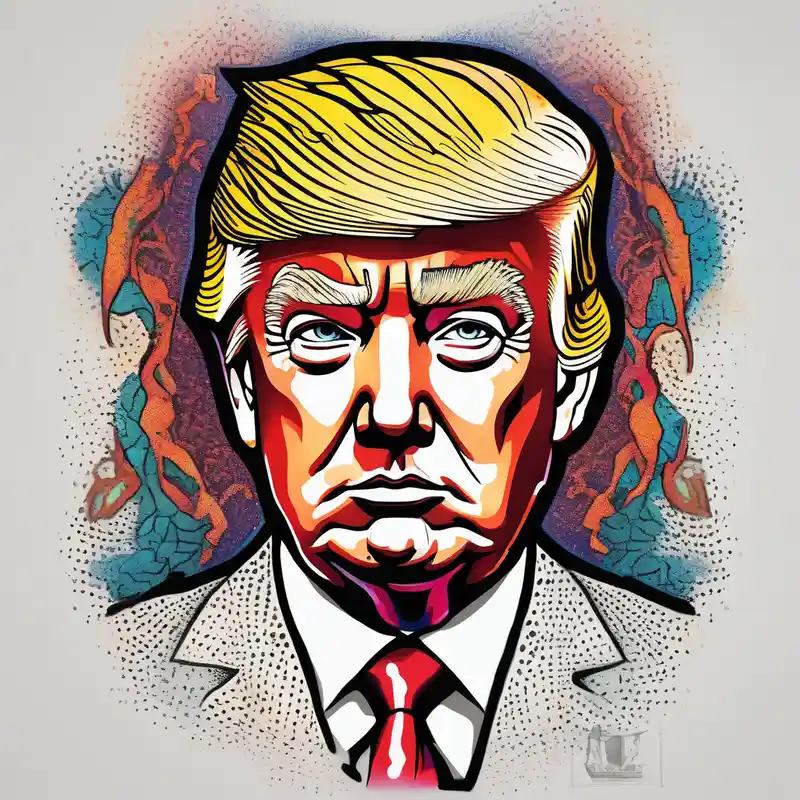 dotwork style Trump Tattoo Ideas in 2025 about Smoking donald trump and Smoking donald trump