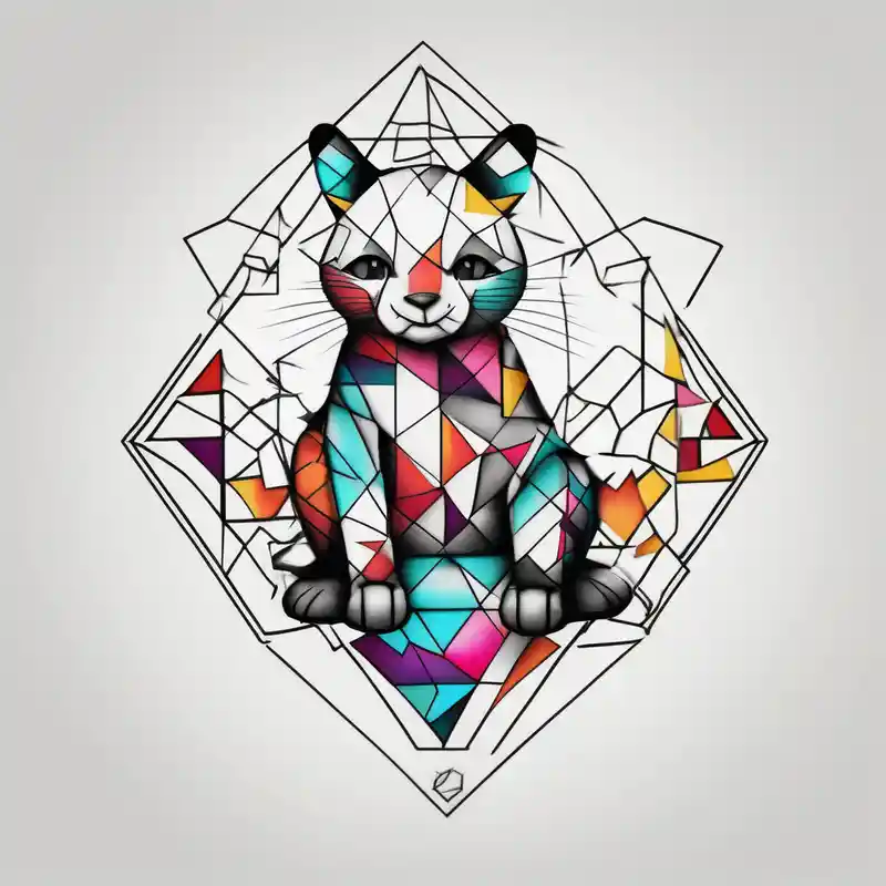 geometric style Idées de tatouages Winnie l'Ourson en 2025 about Winnie the pooh with a cat winnie-the-pooh and Winnie the pooh with a cat winnie-the-pooh